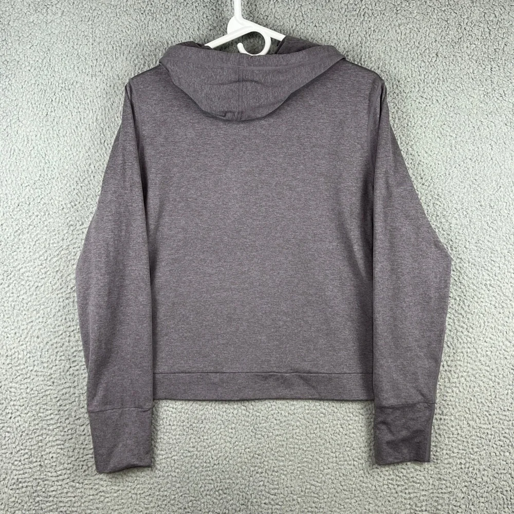 Vuori Halo Performance Hoodie Womens Large Heather Purple Pullover - Picture 6 of 13